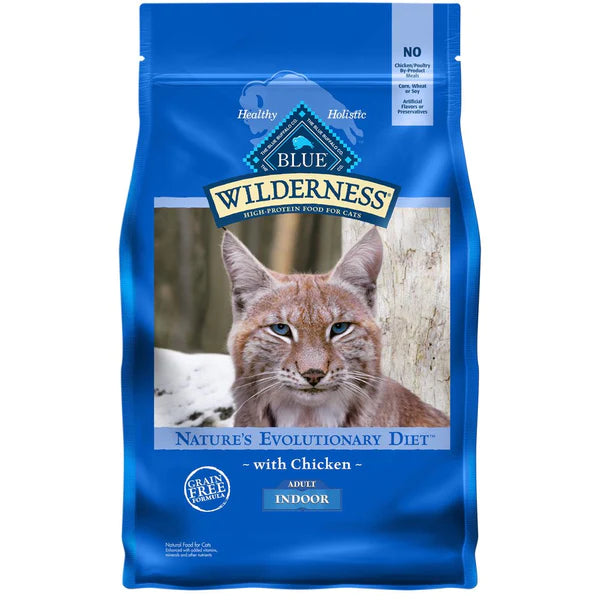 Wilderness High Protein Indoor Chicken Dry Cat Food for Adult Cats, Grain-Free, 2 Lb. Bag - Shop for less