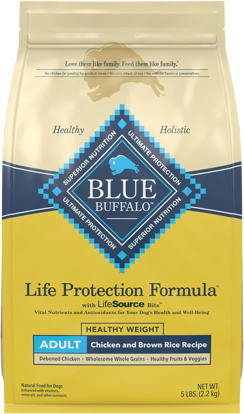 Life Protection Formula Natural Adult Healthy Weight Dry Dog Food, Chicken and Brown Rice 5-Lb Trial Size Bag - Shop for less