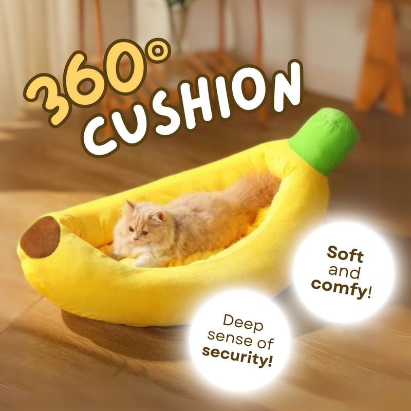 Cat Banana Bed - Shop for less