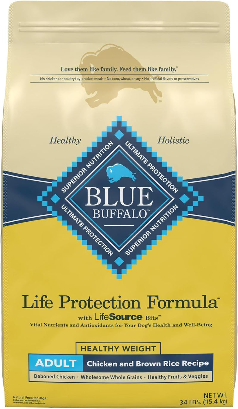 Life Protection Formula Natural Adult Healthy Weight Dry Dog Food, Chicken and Brown Rice 5-Lb Trial Size Bag - Shop for less