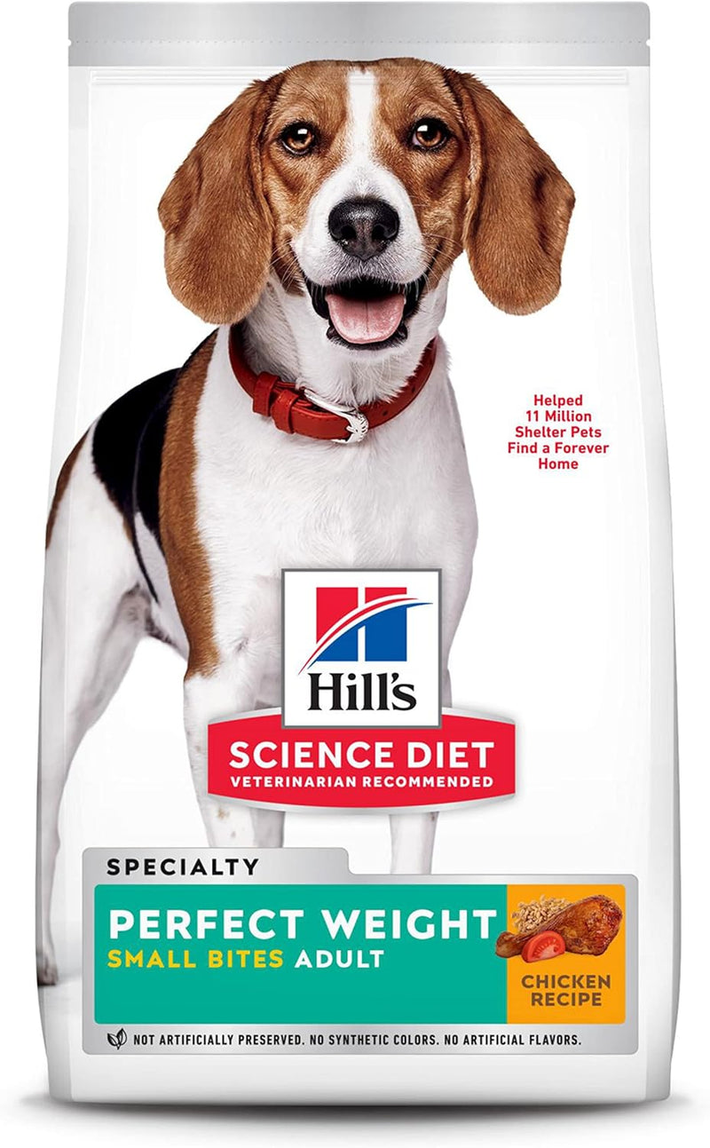 Adult Perfect Weight Small Bites Dry Dog Food, Chicken Recipe, 25 Lb. Bag - Shop for less