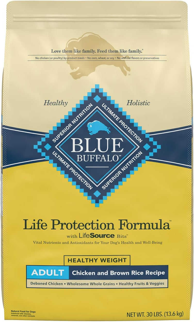 Life Protection Formula Natural Adult Healthy Weight Dry Dog Food, Chicken and Brown Rice 5-Lb Trial Size Bag - Shop for less