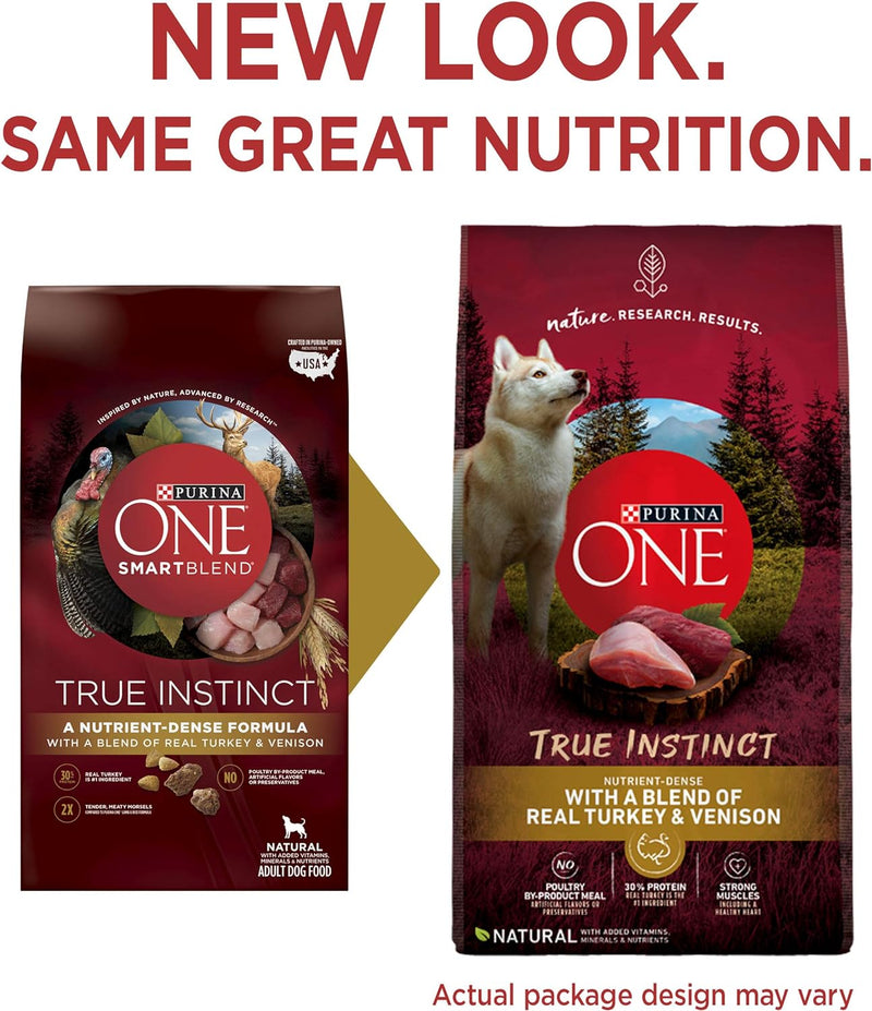 True Instinct with a Blend of Real Turkey and Venison Dry Dog Food - 7.4 Lb. Bag - Shop for less