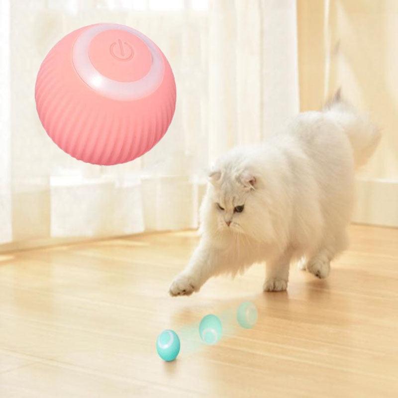 USB Automatic Smart Interactive Cat Toy, Smart Ball Rolling Ball - Shop for less