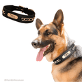 Personalized Leather Dog Collar - Anti Escape - Shop for less