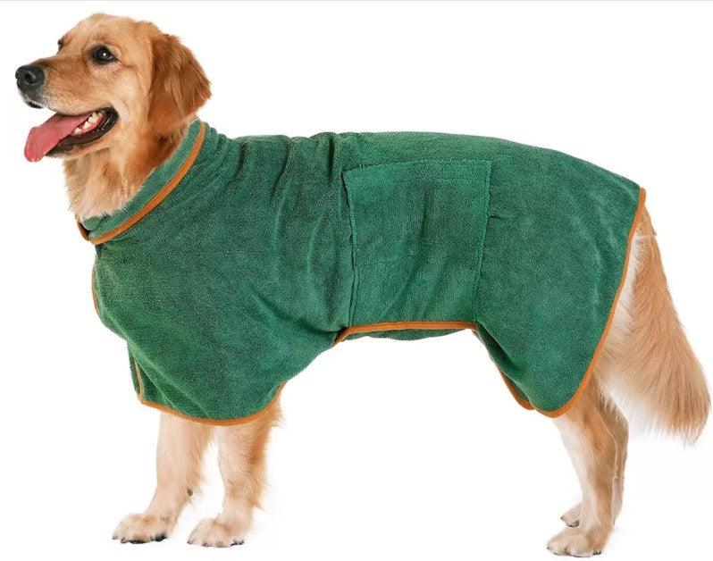 Pet Bathrobe for Dogs - Dry Soft™ - Shop for less