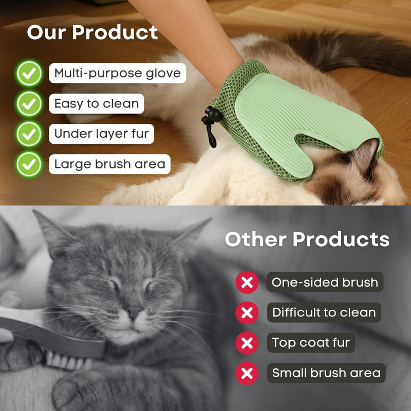 2-in-1 Cat Glove - Shop for less