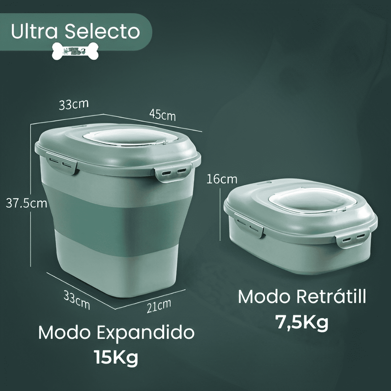 Retractable Feed Storage 15kg - Ultra Selector - Shop for less