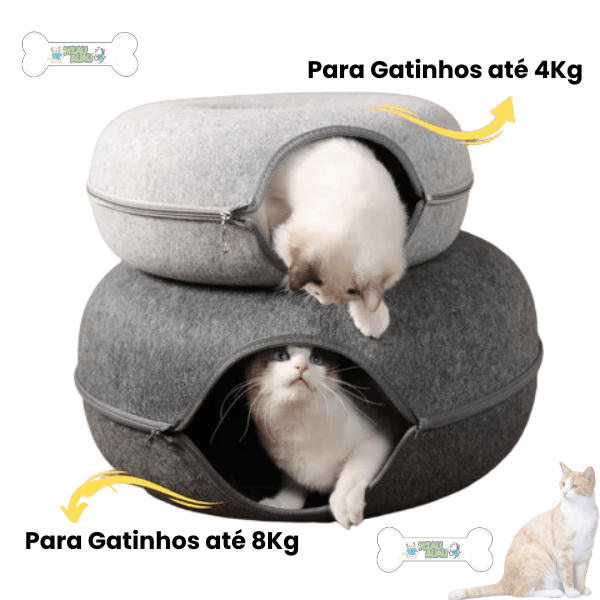 Wool Felt Cave Tunnel Walk for Cats - Shop for less