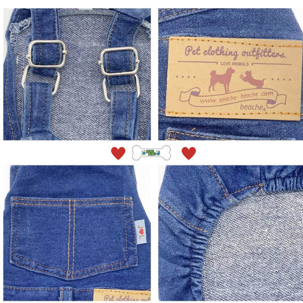 Denim Overalls for Dogs - Shop for less