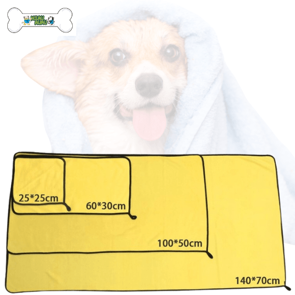 High absorption towel for dogs - Pet Towel - Shop for less