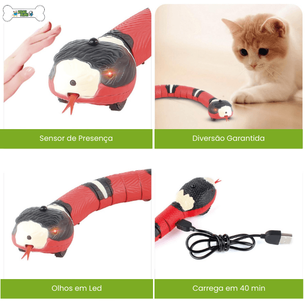 Cat Toy - Smart Snake with USB - Shop for less