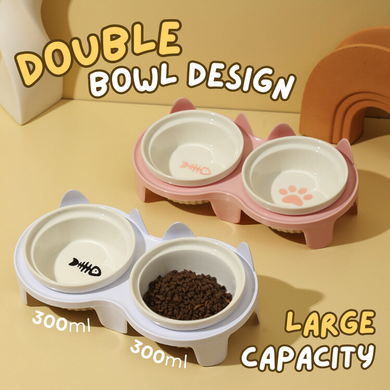 Elevated Ceramic Cat Bowl - Shop for less