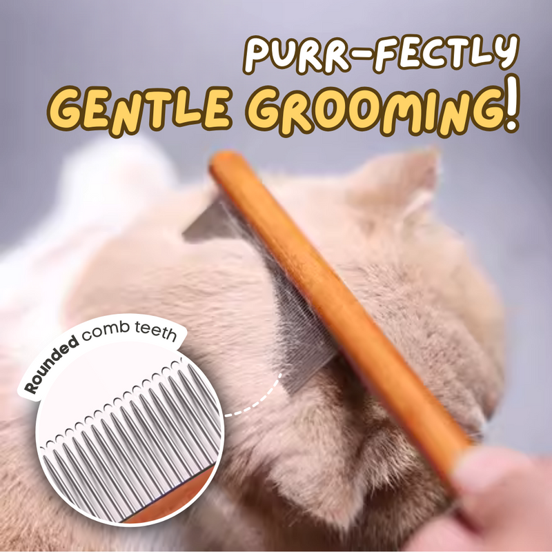 Wooden Cat Comb - Shop for less