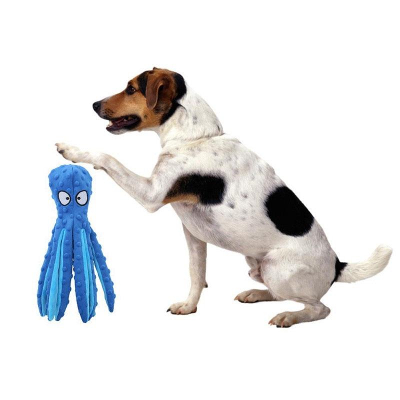 Octopus Octopus Plush Pet Dog Toy with Unique Internal Whistle - Shop for less