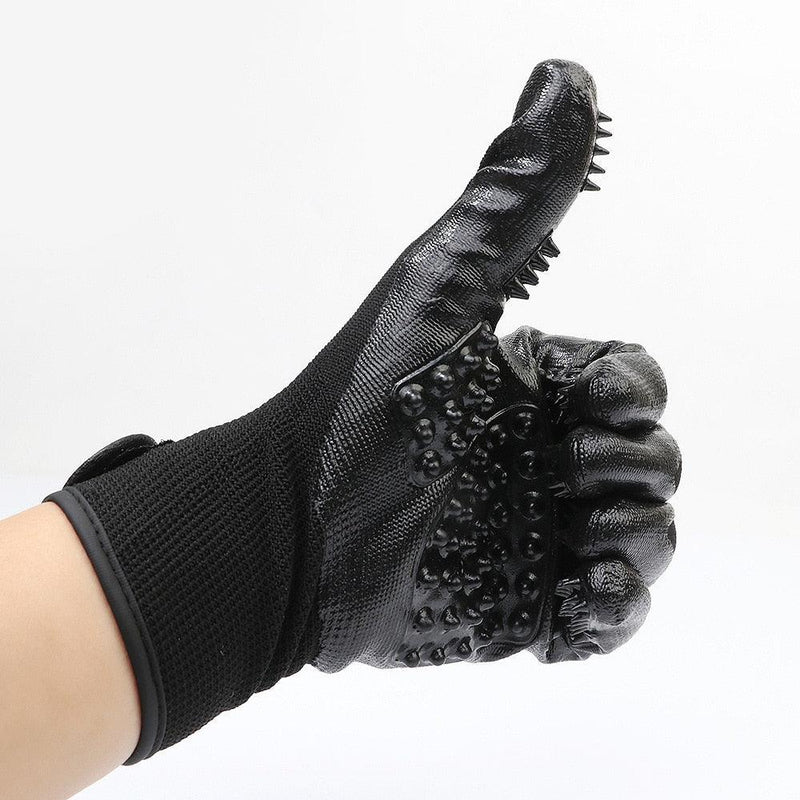 Pair of Gloves for removing hair from Cats and Dogs - Shop for less