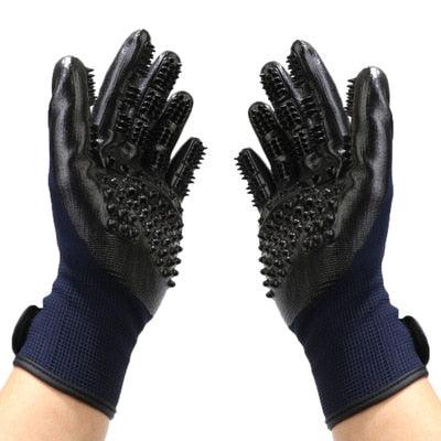 Pair of Gloves for removing hair from Cats and Dogs - Shop for less