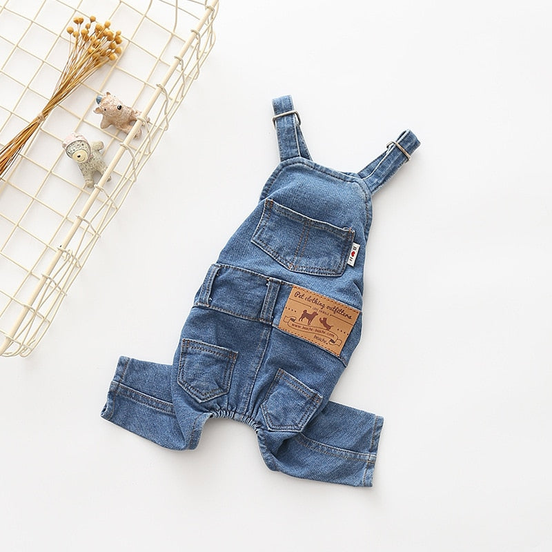 Denim Overalls for Dogs - Shop for less