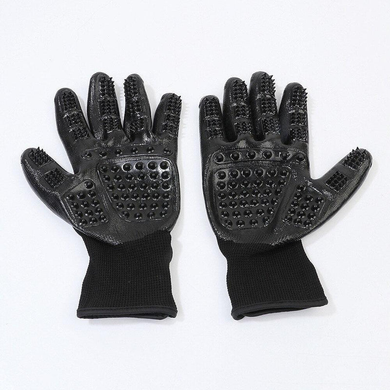 Pair of Gloves for removing hair from Cats and Dogs - Shop for less