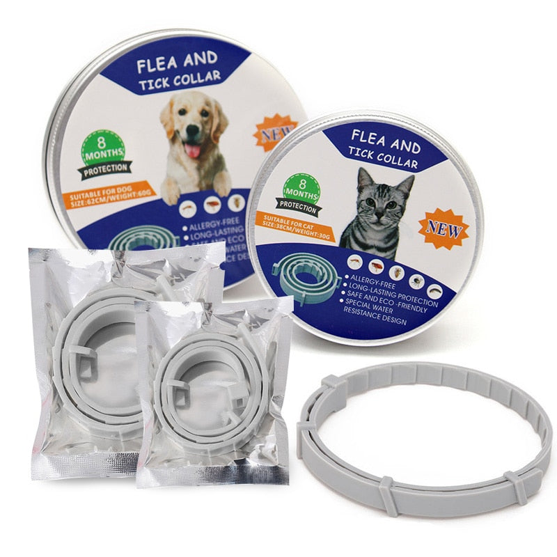 Anti Flea and Tick Collar for Dogs and Cats - Shop for less