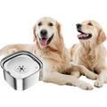 Smart Anti Splash Dog Drinking Fountain 3L Stainless Steel - Shop for less