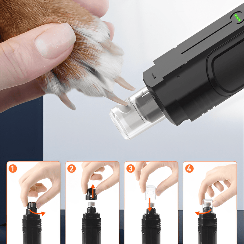 Double LED and USB Dog Nail Clipper - Shop for less