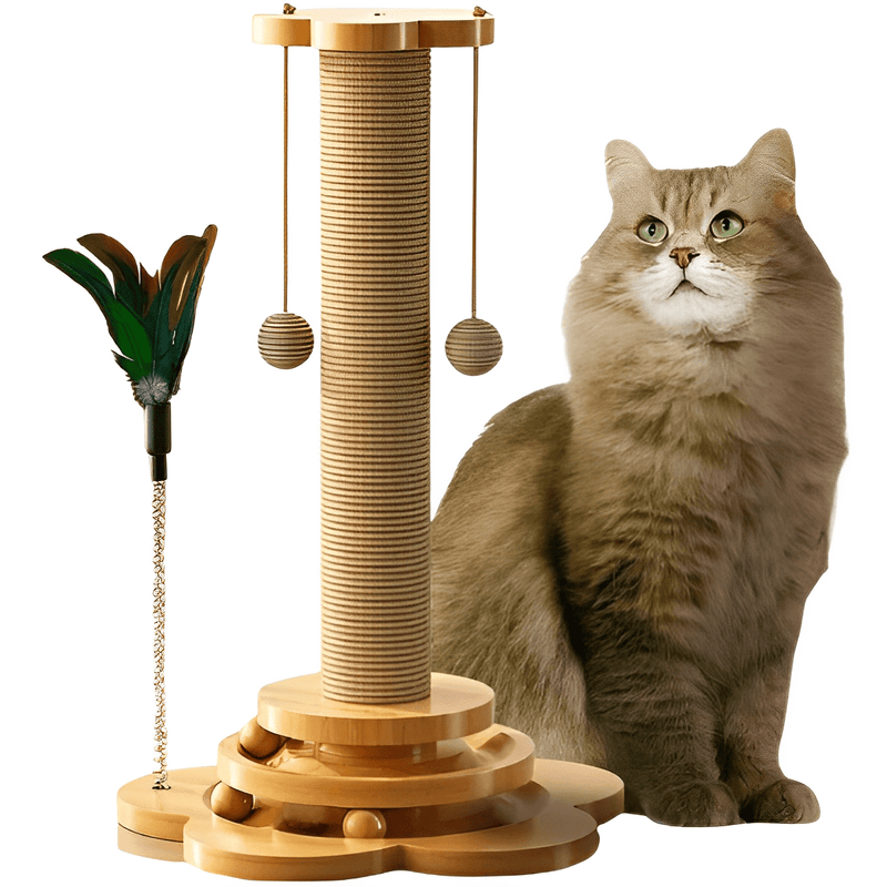 4 in 1 Cat Scratcher - Sisal Tower - Shop for less