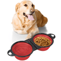 Portable and Retractable Dog Feeder and Drinker - Shop for less