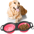 Portable and Retractable Dog Feeder and Drinker - Shop for less