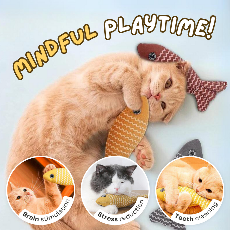 Fish Catnip Toy - Shop for less