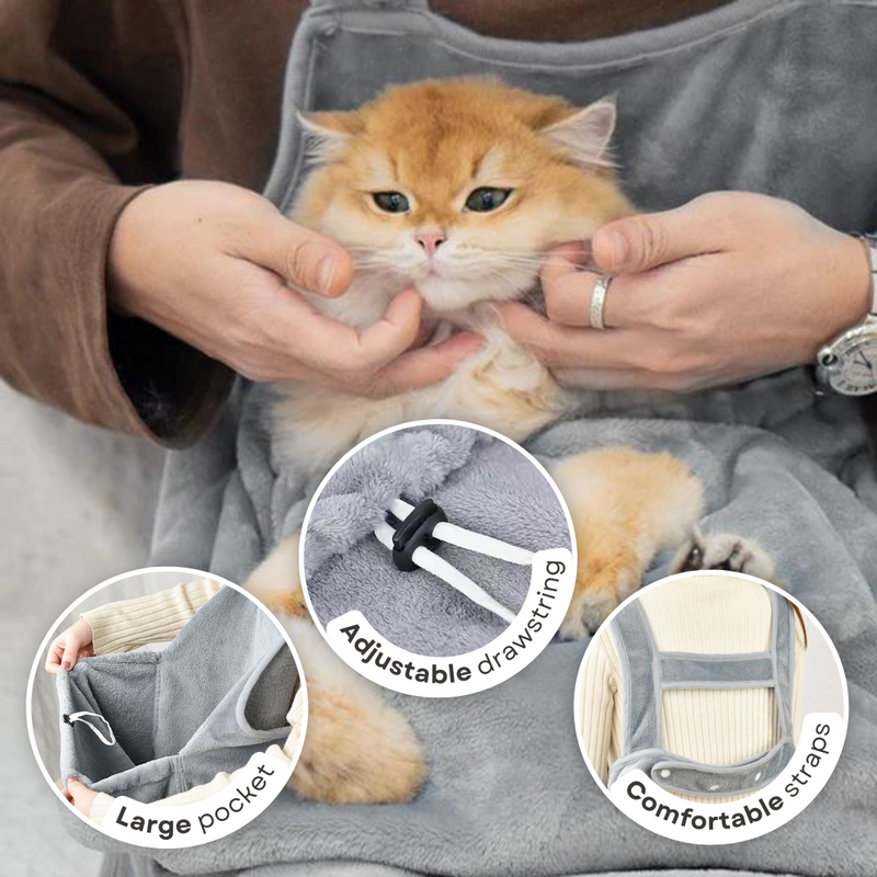 Cat Apron With 4 Paw Holes - Shop for less