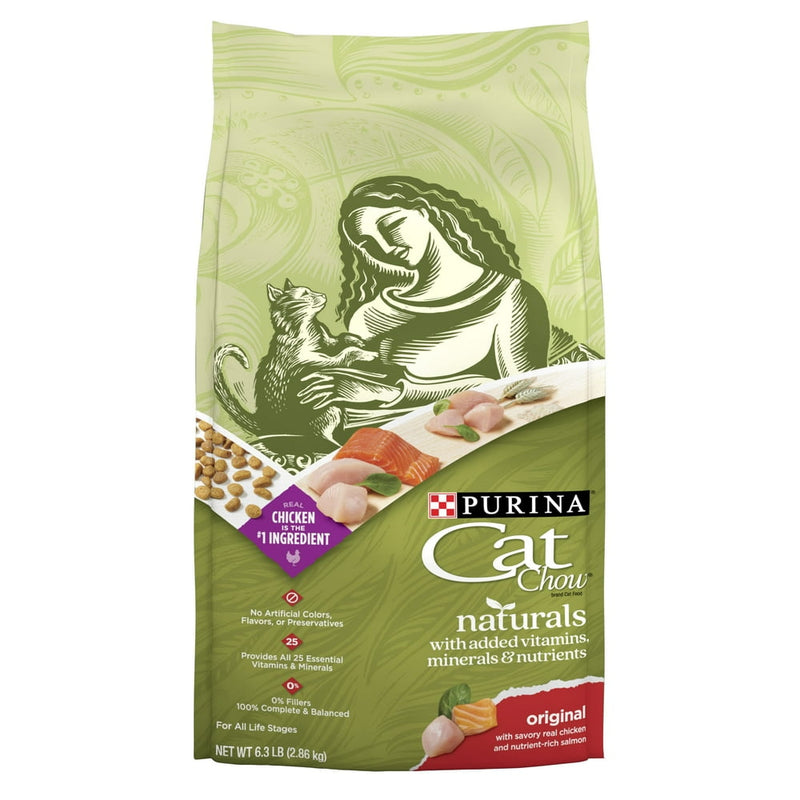 Purina Natural Dry Cat Food, Naturals Original, 3.15 Lb. Bag - Shop for less