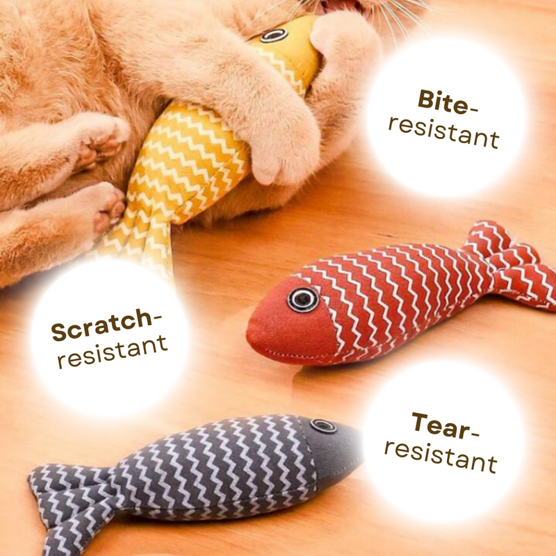 Fish Catnip Toy - Shop for less