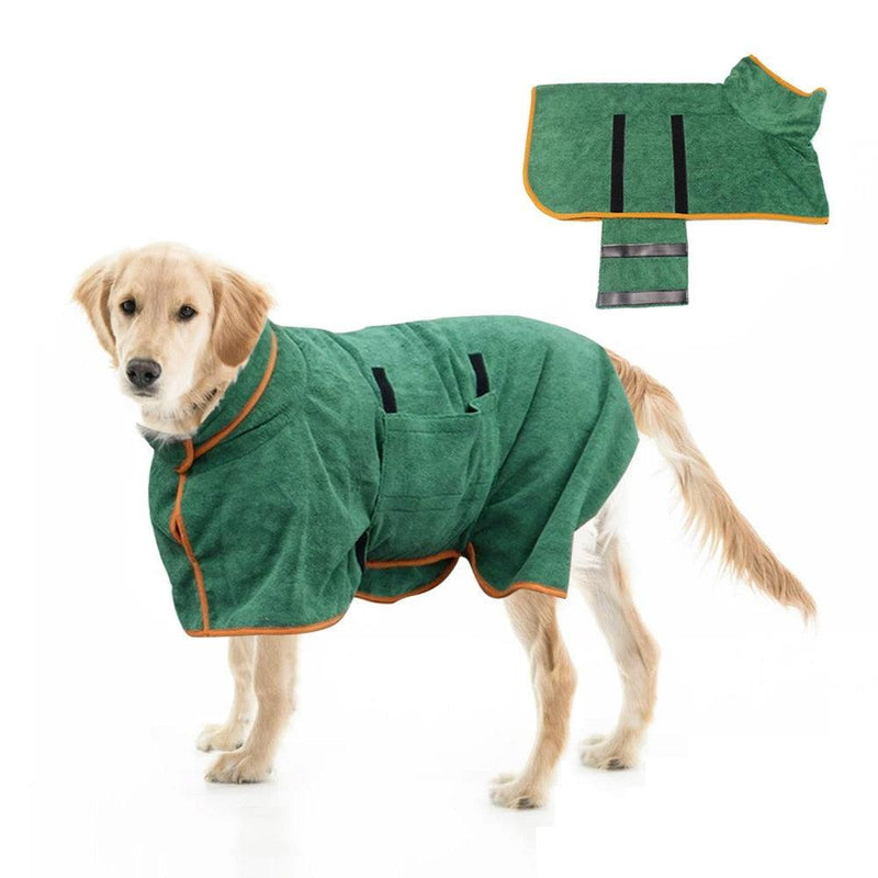 Pet Bathrobe for Dogs - Dry Soft™ - Shop for less