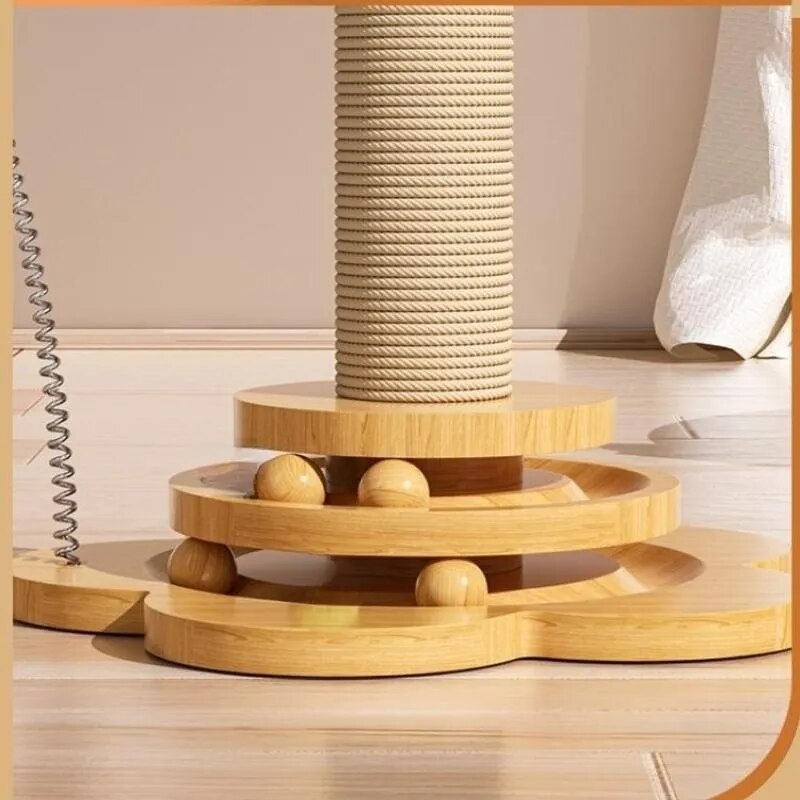 4 in 1 Cat Scratcher - Sisal Tower - Shop for less