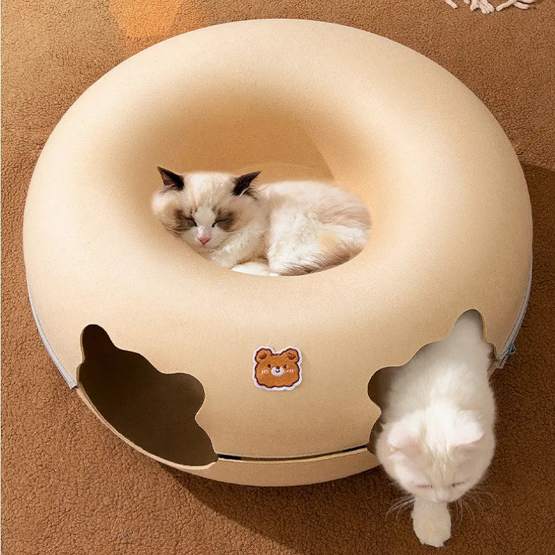 Tunnel Bed for Cats Up to 8kg - Cat Tunel - Shop for less