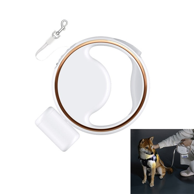 Retractable Dog Collar 3 in 1 - Smart Led - Shop for less