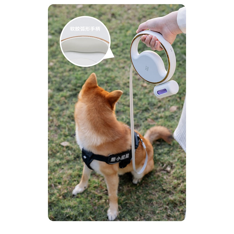 Retractable Dog Collar 3 in 1 - Smart Led - Shop for less