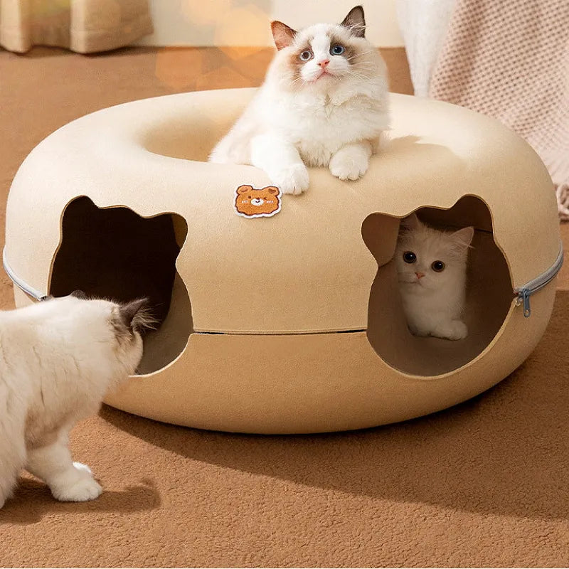 Tunnel Bed for Cats Up to 8kg - Cat Tunel - Shop for less