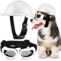 Helmet and Goggles for dogs - Jax Teller - Shop for less