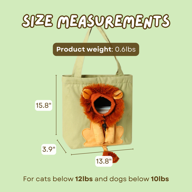 Lion Cat Bag - Shop for less