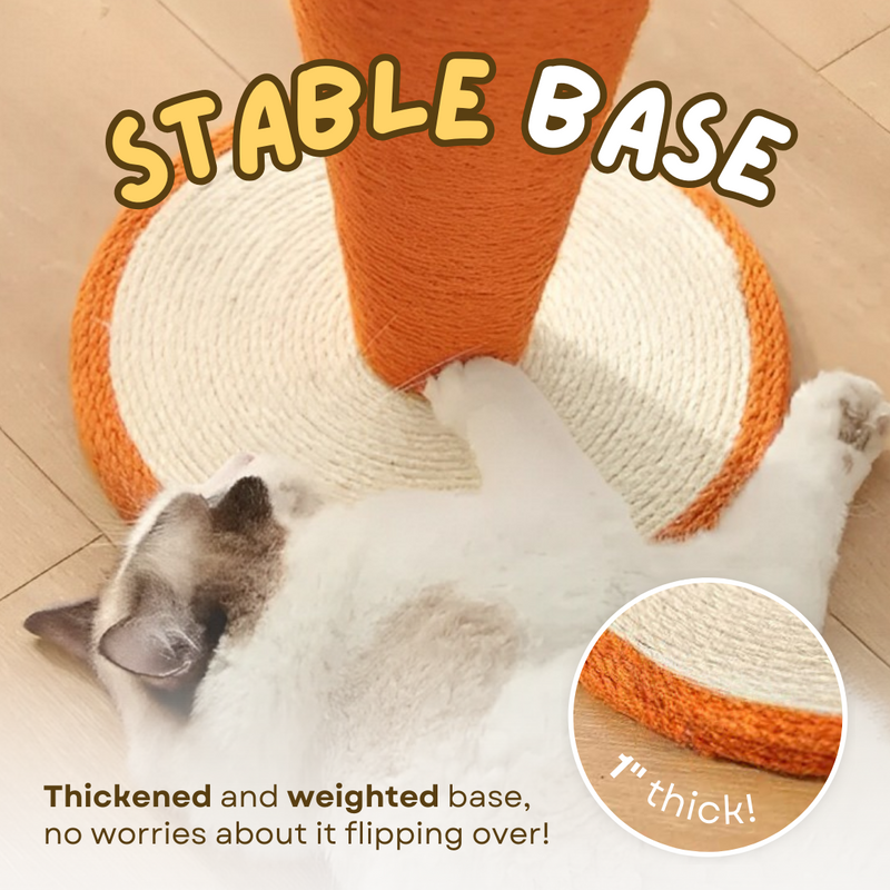 Carrot Cat Scratching Post - Shop for less