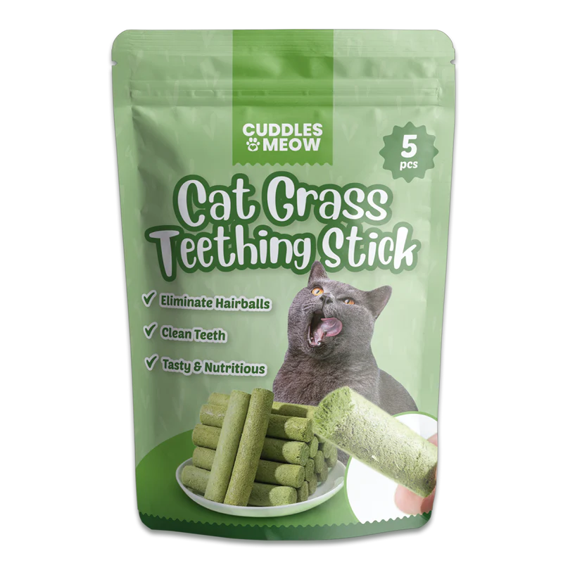 Cat Grass Teething Stick - Shop for less