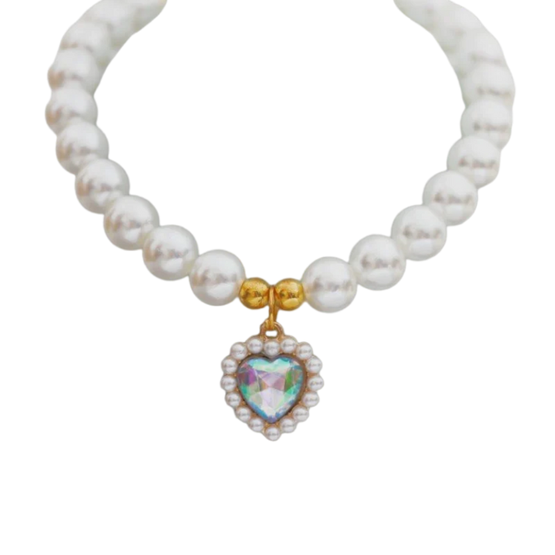 Cat Pearl Collar - Shop for less