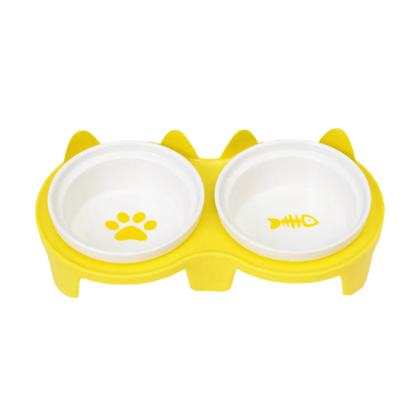 Elevated Ceramic Cat Bowl - Shop for less