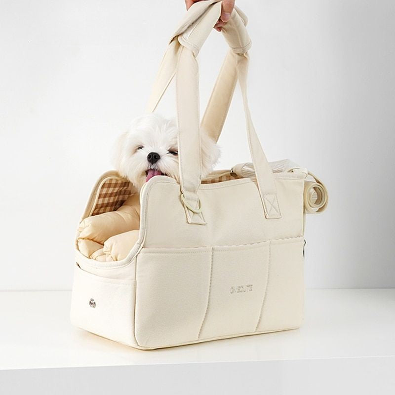 Luxury Small Breed Dog Carrier Bag - Shop for less