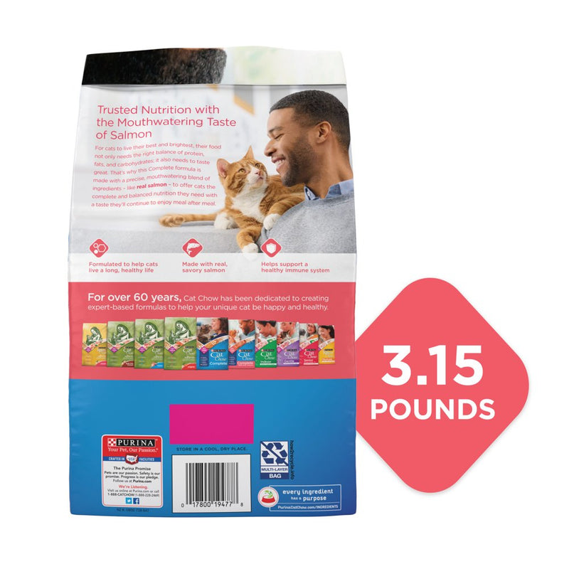 Purina High Protein Salmon Dry Cat Food, 3.15 Lb Bag - Shop for less