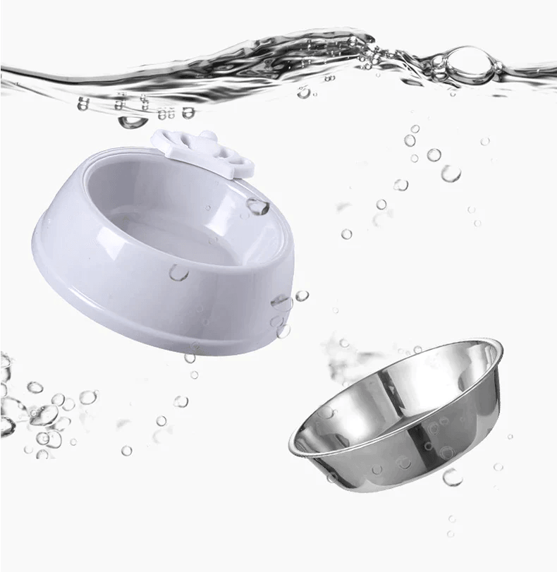 Stainless Steel Pet Feeder Bowl - Shop for less