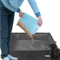 Cat Litter Box - Portable and Foldable - Shop for less