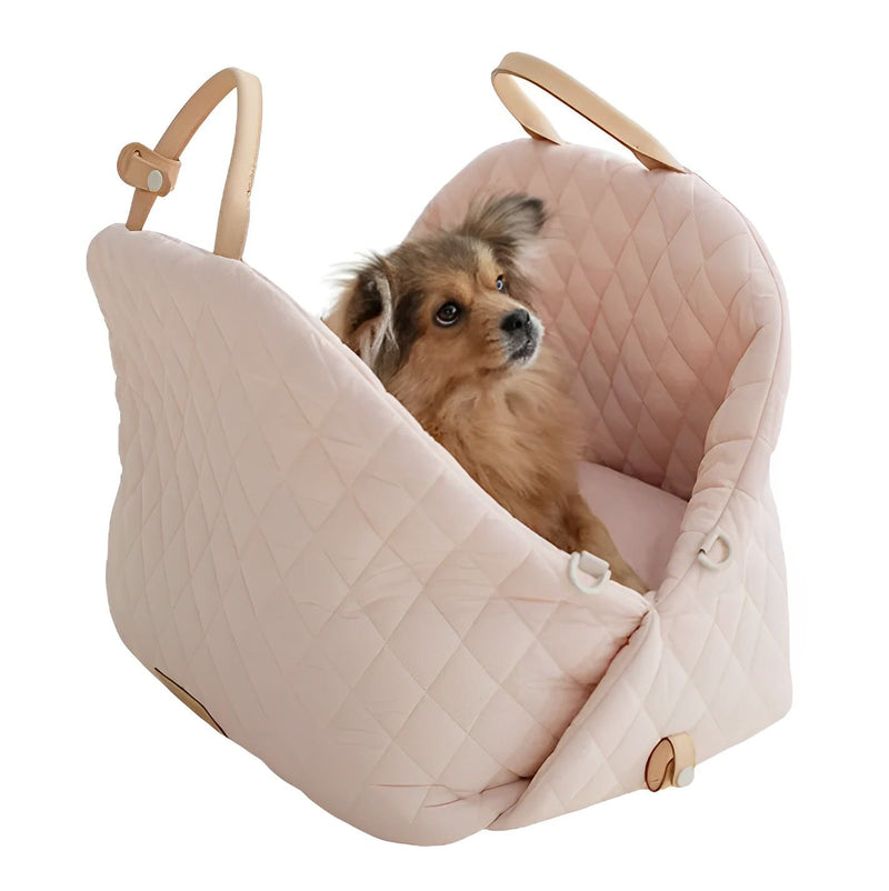 Car Seat and Luxury Carry Bag for Dog 2 in 1 - Chic Paw - Shop for less